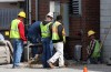 Gas leak behind the Crown Point Strack & Van Til store