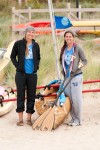 Two women return after journey around Lake Michigan