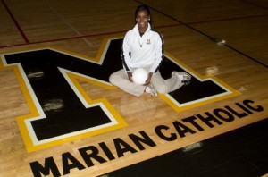 Times Illinois Girls Volleyball Player of the year: Marian Catholic's Amber Clay