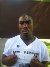 Mt. Carmel football player Mike Banks