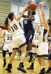 Bishop Noll's Brenda Pennington, Whiting's Alex Danielides