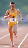West Side's Ja'liza Prophet, 400 relay
