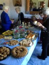 Valparaiso Woman's Club Dining Room Tea Sandwiches and Desserts