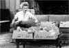 Scene from "I Love Lucy" 1957 Episode "Lucy Raises Chickens"