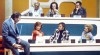 Richard Dawson as a Panelist on the Game Show "Match Game"