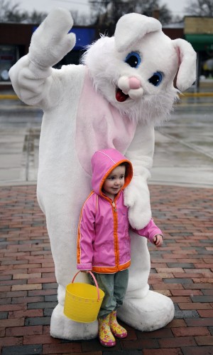 One on one with the Easter Bunny