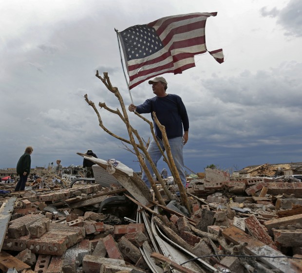 Okla. City suburb wraps up search for bodies, survivors