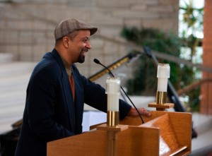 Author extols path to persistence in King tribute at VU