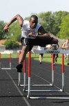 T.F. South's hurdler Joe Richmond