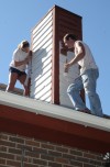 Student Painters do residential painting.