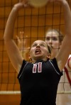 Lowell at Munster girls volleyball