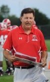 T.F. South head football coach Tom Padjen