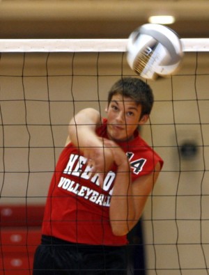 Hebron boys volleyballl player Pauer is a true student of the game