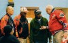 Three former Negro League Baseball players visited Lansing's Heritage Middle School