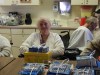 Colonial nursing residents prepare care packages for overseas troops