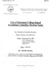 City of Hammond College Bound Exemptions Committee Meeting