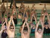 Swimmers get help from gold medalist  