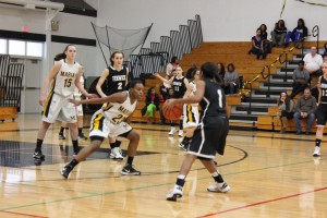Marian Catholic girls basketball team cruises past Fenwick