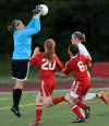 Downers Grove South goalkeeper Cassidy Herrmann
