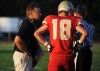Bishop Noll at Andrean football game