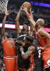 Chris Bosh, Luol Deng, Taj Gibson