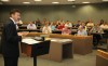 Indiana Supreme Court Justice Steven David encourages attorneys to do pro bono work. 	