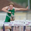 Valparaiso's Andrew Kittridge competes in the 110-meter high hurdles