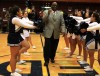 Former St. Francis de Sales basketball coach Larry Moore is honored