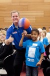 Jim 'Basketball' Jones tells kids not to let weaknesses hold them back