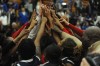 East Chicago players celebrate