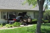 Car crashes into Union Township home; no one hurt