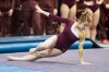 Chesterton junior Brandi Brandi Tuzinski scored a 9.05 on floor at Saturday's DAC gymnastics meet.