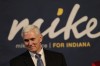 Pence sworn in as Indiana's 50th governor