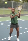 Illiana Christian girls tennis player Zhavia gray