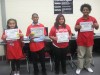 Lansing school honors its October students of the month