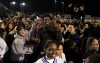 Merrillville fans swarm the field