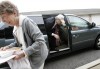 Leaders deliver meals