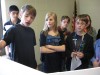 Eighth-graders host mock tourism convention to "sell" U.S. 