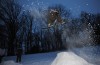 Winter sports take over golf course