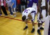 Merrillville senior Isaiah Wilson shows his disappointment after Merrillville's 66-36 loss to Carmel in the Class 4A Lafayette Jefferson Semistate championship.