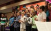 Bidding on youth artwork