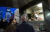 Valpo High grad feeding hungry football fans at Super Bowl XLVI