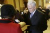 Pence sworn in as Indiana's 50th governor