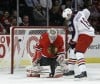 Stalberg's hat trick lifts Hawks over Jackets  