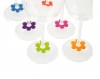 Daisy Wine Glass Markers from Cork Pops