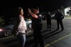 Local police 'hold the line'