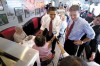 Obama, Bayh surprise Portage diner  