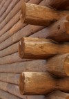Log home detail
