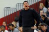 Michigan City head coach Michael Megyese reacts