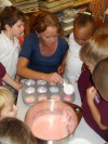 Preschoolers are in the pink